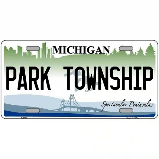 Park Township Michigan Metal Sign
