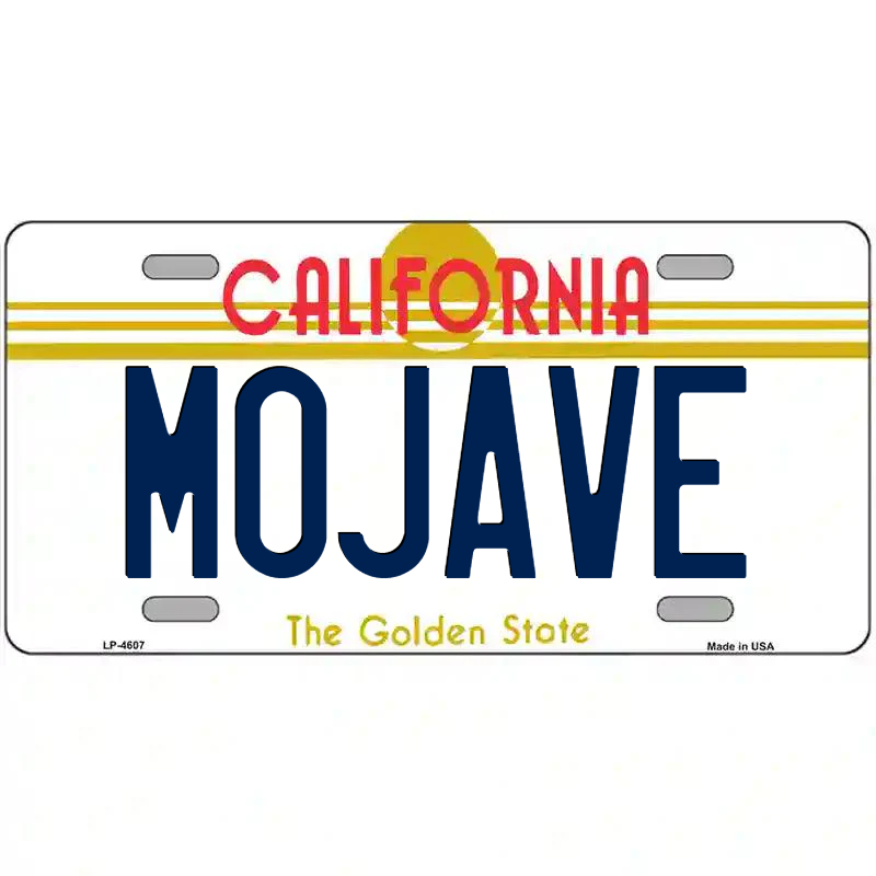 Mojave California Metal Sign