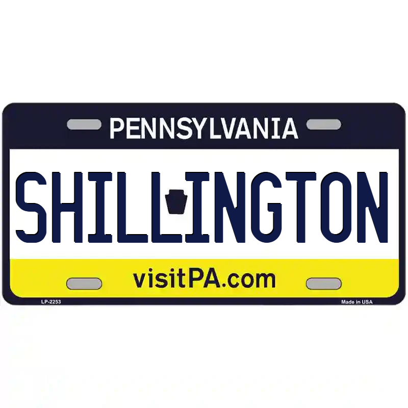 Shillington Pennsylvania Metal Sign