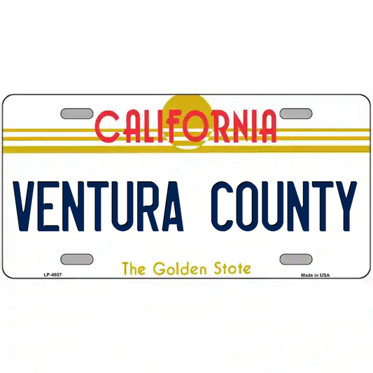 Ventura County California Metal Sign