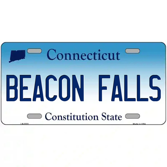 Beacon Falls Connecticut Metal Sign