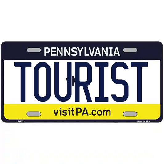 Tourst Pennsylvania Metal Sign