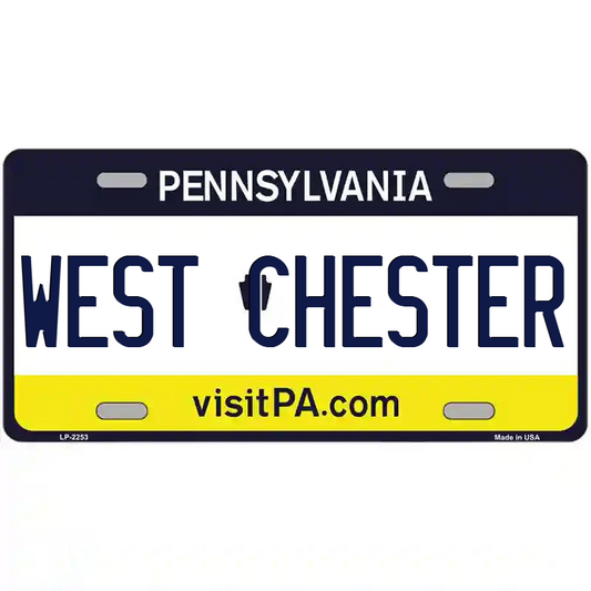 West Chester Pennsylvania Metal Sign