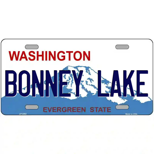 Bonney Lake Washington Metal Sign