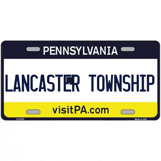 Lancaster Township Pennsylvania Metal Sign
