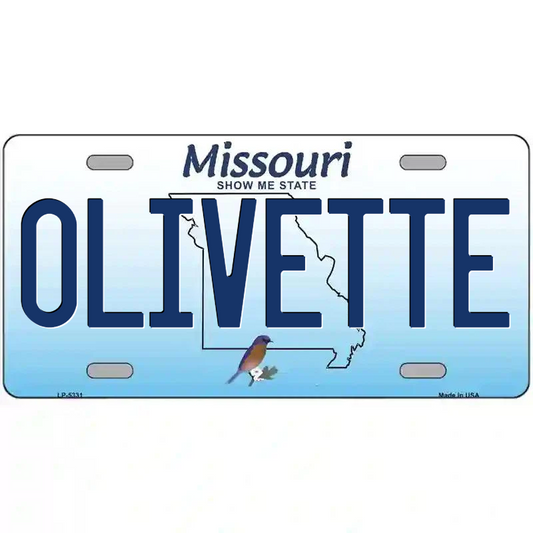 Olivette Missouri Metal Sign