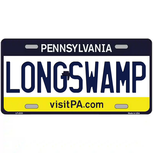 Longswamp Pennsylvania Metal Sign