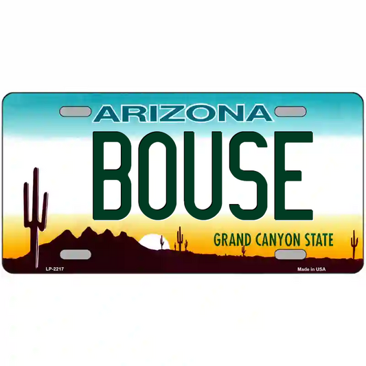 Bouse Arizona Metal Sign