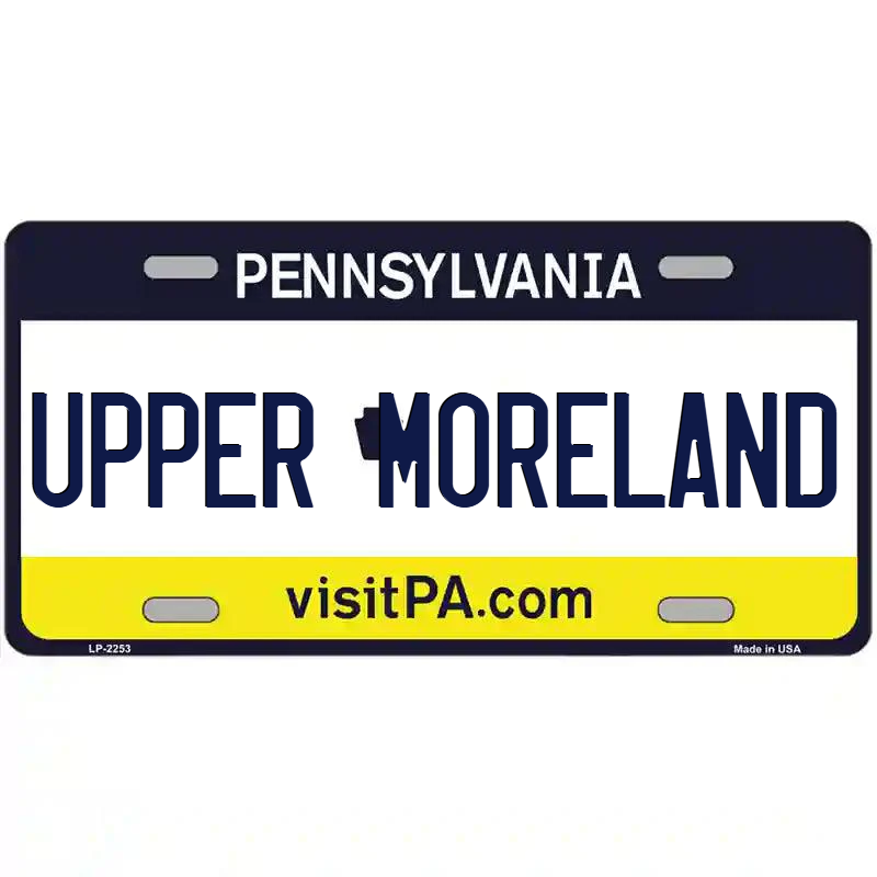 Upper Moreland Pennsylvania Metal Sign