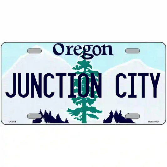 Junction City Oregon Metal Sign