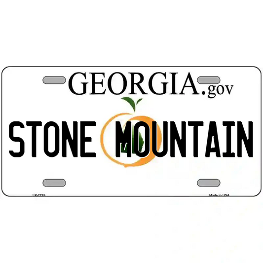 Stone Mountain Georgia Metal Sign