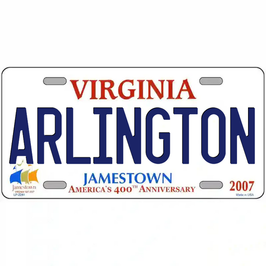 Arlington Virginia 400th Anniversary Metal Sign