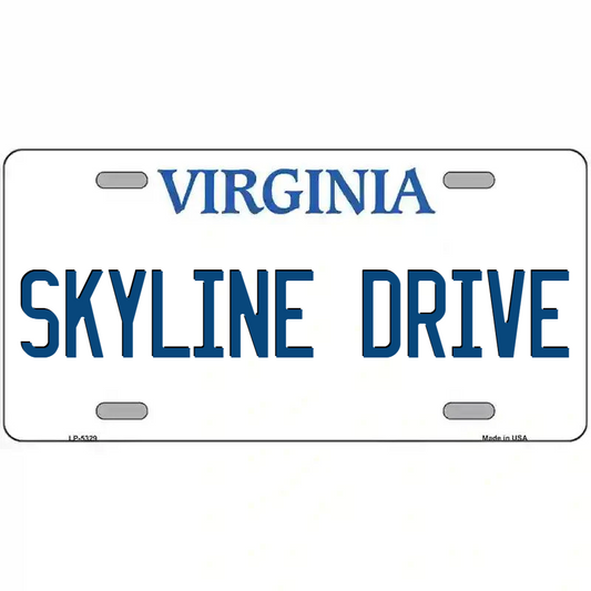 Skyline Drive Virginia Metal Sign