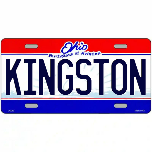 Kingston Ohio Metal Sign