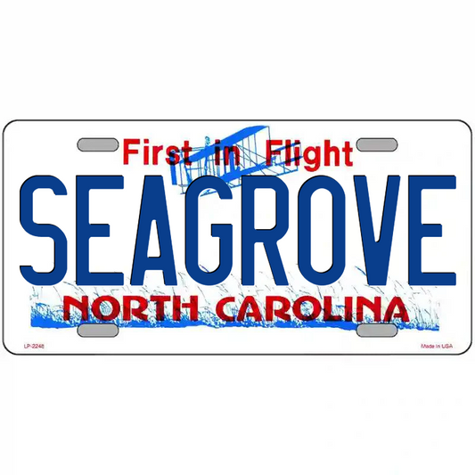 Seagrove North Carolina Metal Sign
