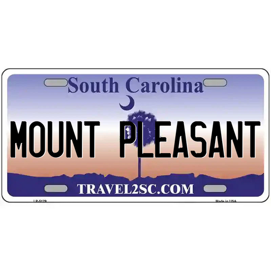 Mount Pleasant South Carolina Metal Sign