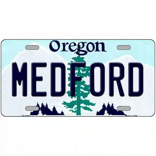 Medford Oregon Metal Sign