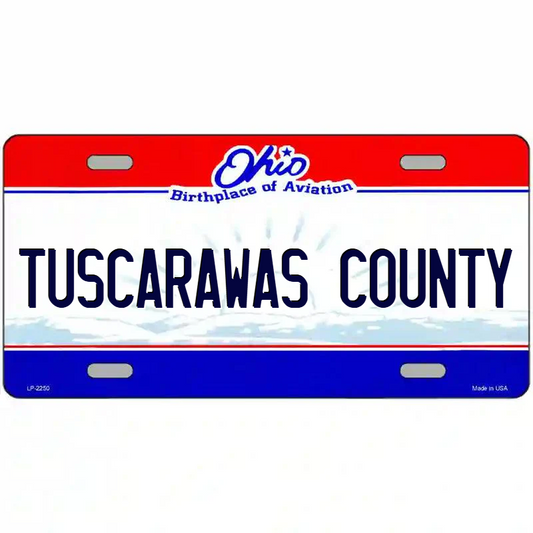Tuscarawas County Ohio Metal Sign