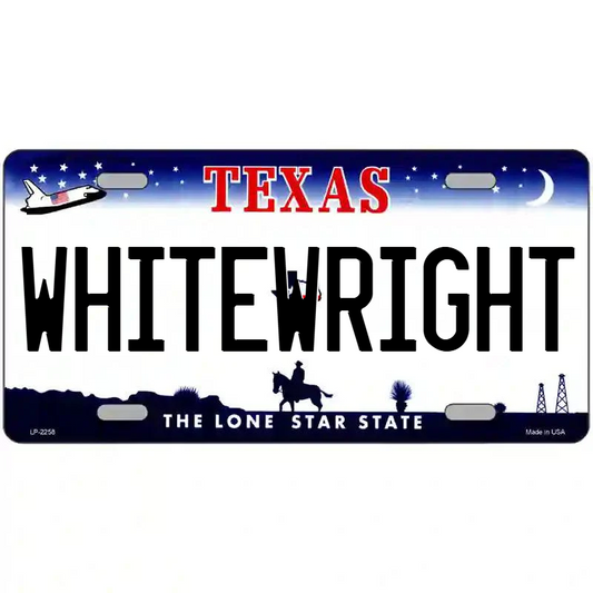 Whitewright Texas Metal Sign