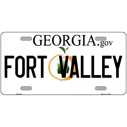 Fort Valley Georgia Metal Sign
