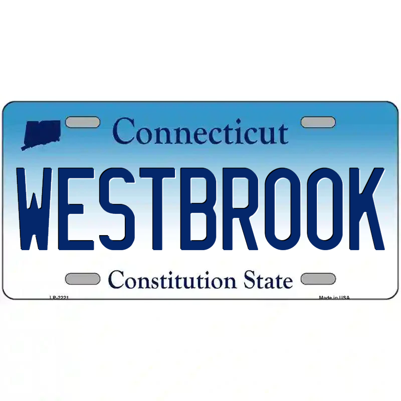 Westbrook Connecticut Metal Sign