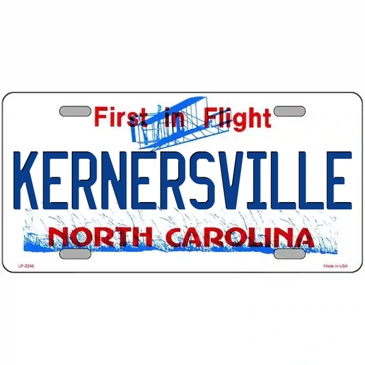 Kernersville North Carolina Metal Sign