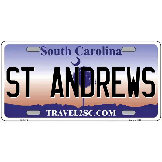 St Andrews South Carolina Metal Sign
