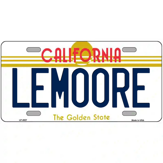 Lemoore California Metal Sign