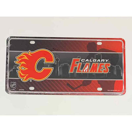 Calgary Flames Metal Sign