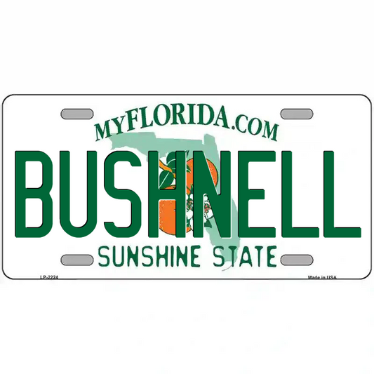 Bushnell Florida Metal Sign