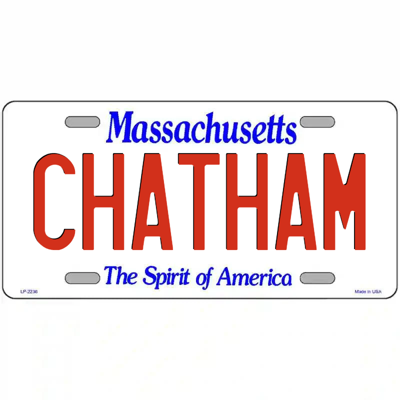 Chatham Massachusetts Metal Sign