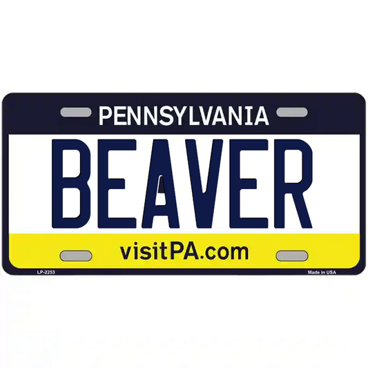 Beaver Pennsylvania Metal Sign