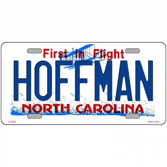 Hoffman North Carolina Metal Sign
