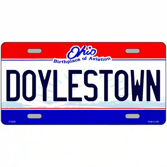 Doylestown Ohio Metal Sign
