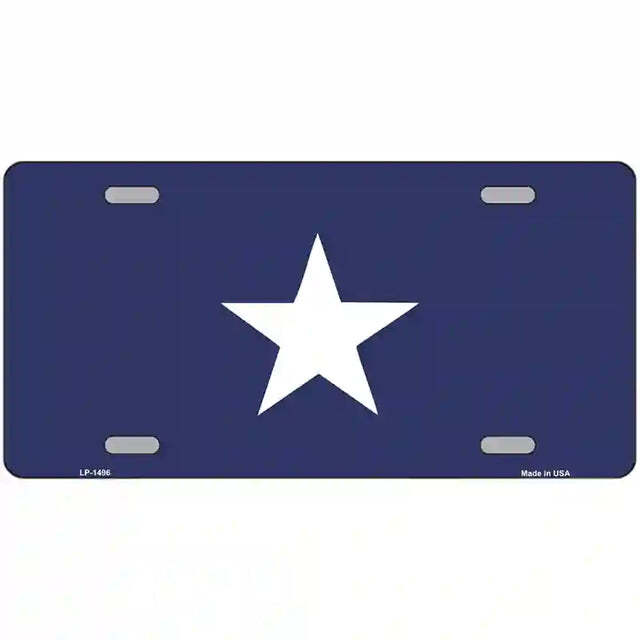 Bonnie Blue Flag Metal Sign