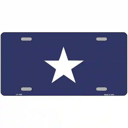 Bonnie Blue Flag Metal Sign