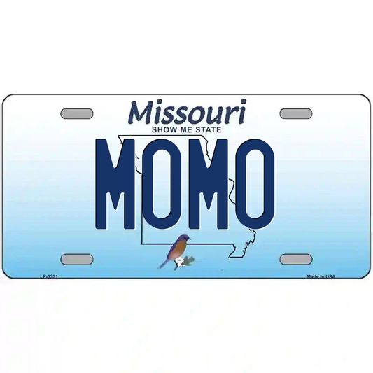 Momo Missouri Metal Sign