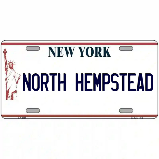 North Hempstead New York Statue of Liberty Metal Sign
