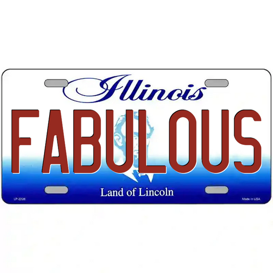 Fabulous Illinois Metal Sign