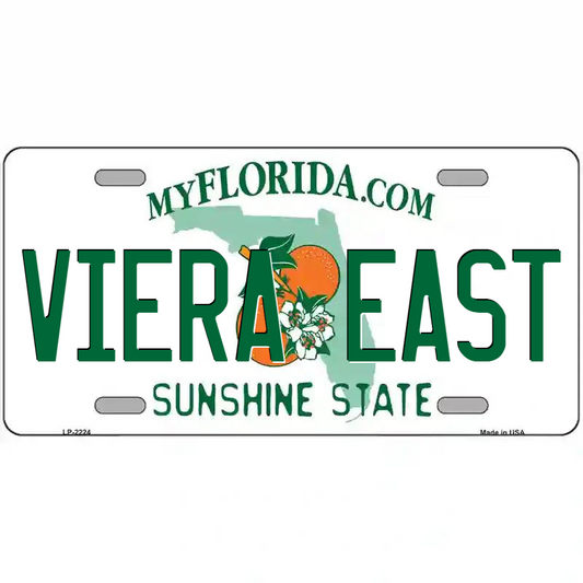 Viera East Florida Metal Sign