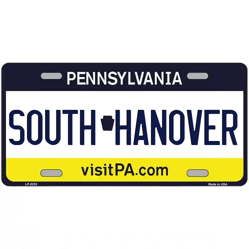 South Hanover Pennsylvania Metal Sign