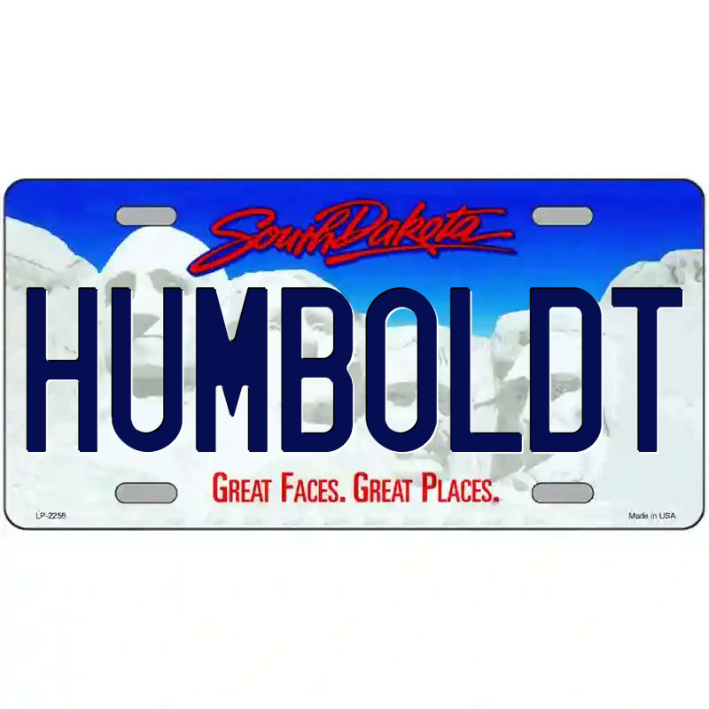 Humbodlt South Dakota Metal Sign