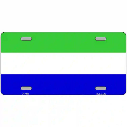 Galapagos Islands Flag Metal Sign