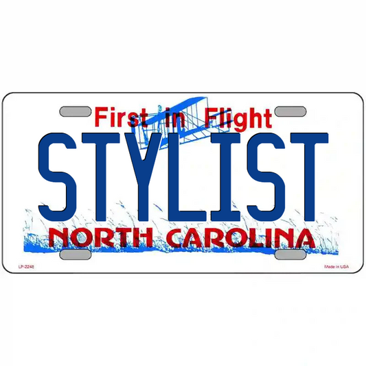 Stylist North Carolina Metal Sign