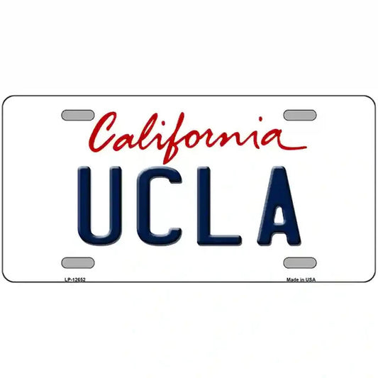 UCLA California Metal Sign