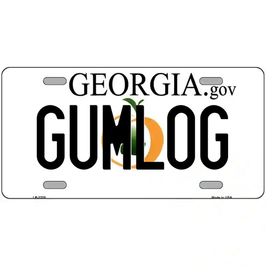 Gumlog Georgia Metal Sign