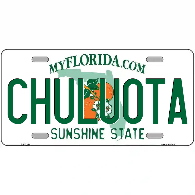 Chuluota Florida Metal Sign