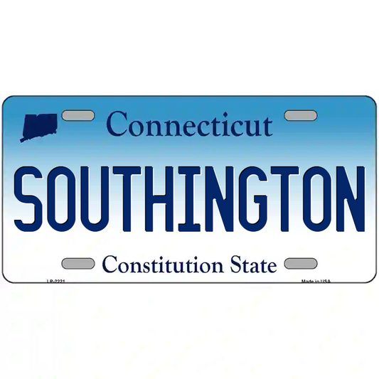 Southington Connecticut Metal Sign