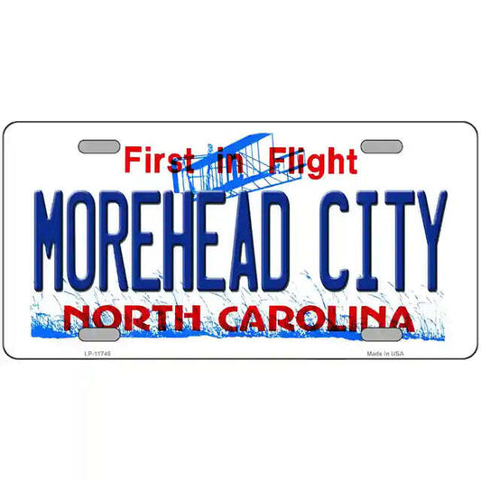 Morehead City North Carolina Metal Sign