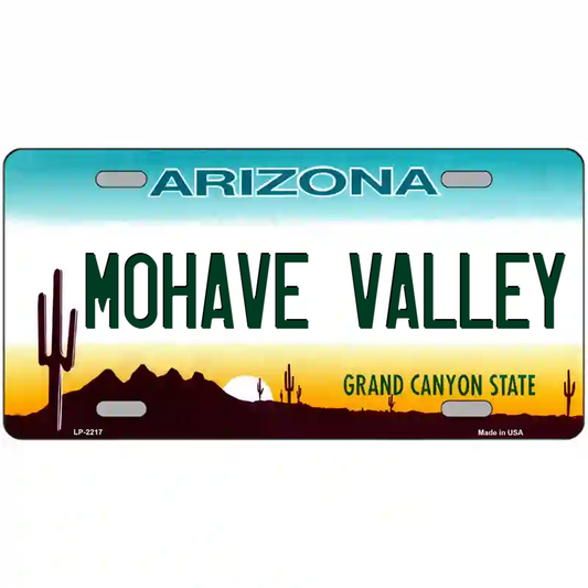 Mohave Valley Arizona Metal Sign